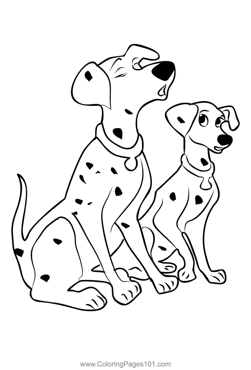 102 Dalmatians Coloring Pages 10