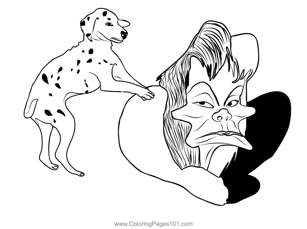102 Dalmatians Coloring Pages 7