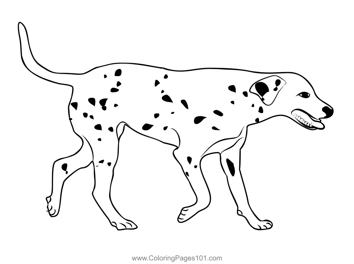 102 Dalmatians Coloring Pages 8