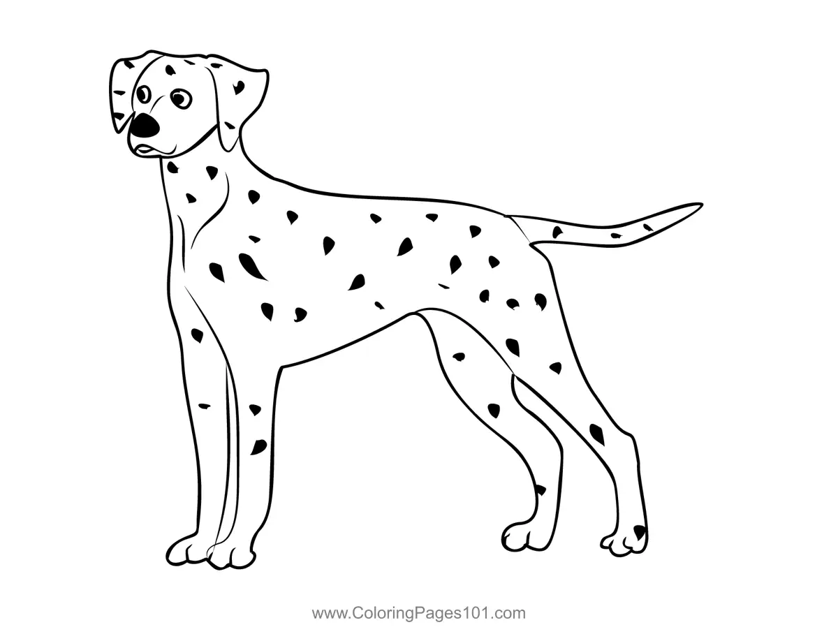 102 Dalmatians Coloring Pages 9