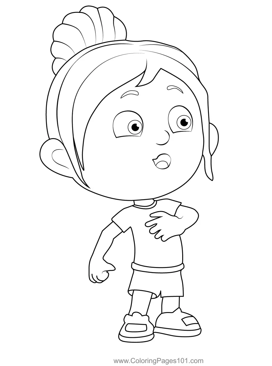 123 Number Squad Coloring Pages 3