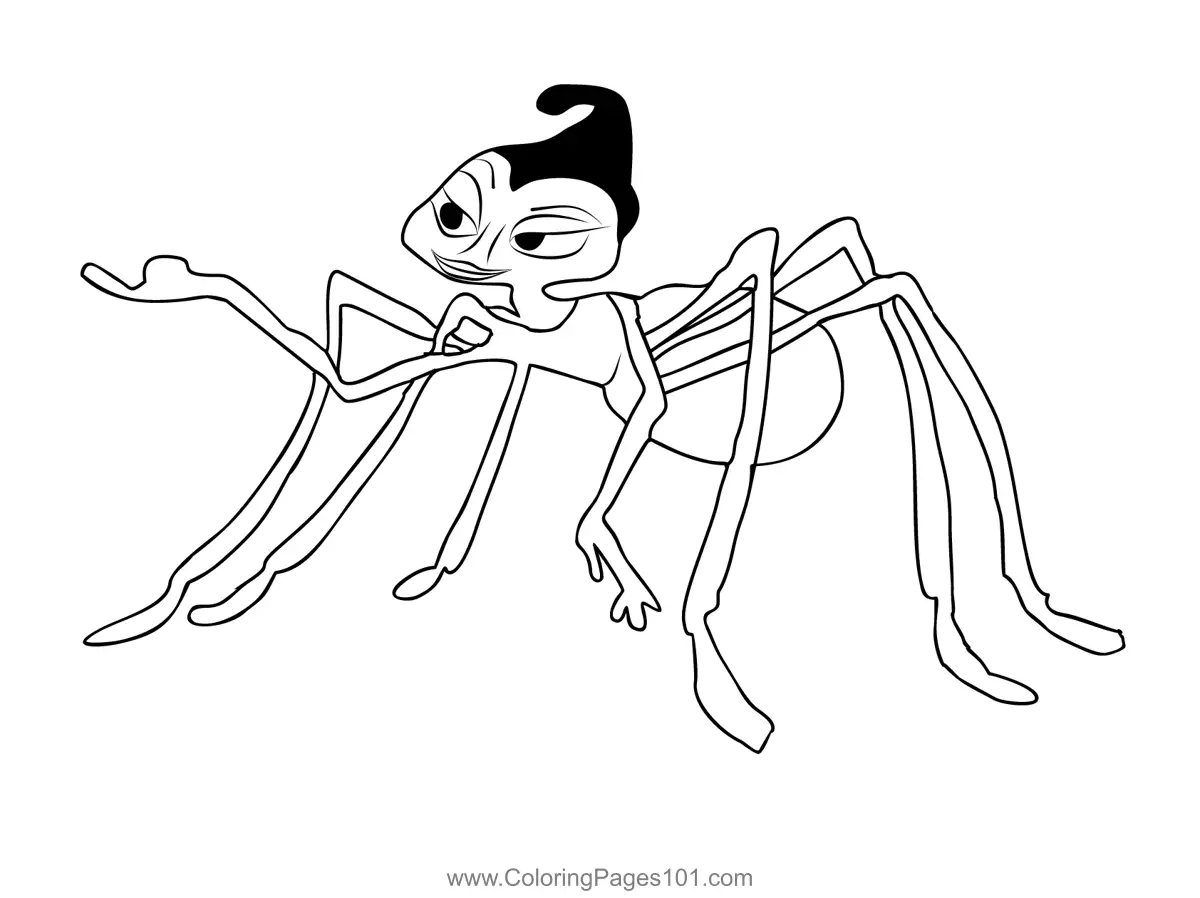 A Bugs Life Coloring Pages 1