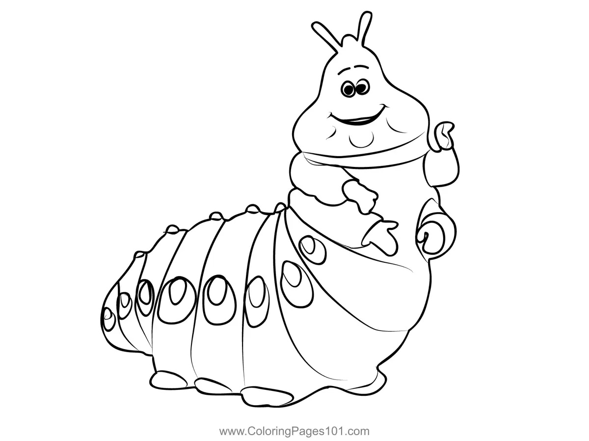 A Bugs Life Coloring Pages 4