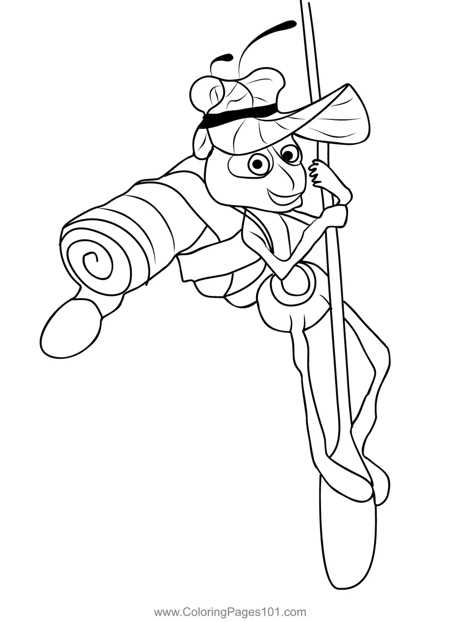 A Bugs Life Coloring Pages 6