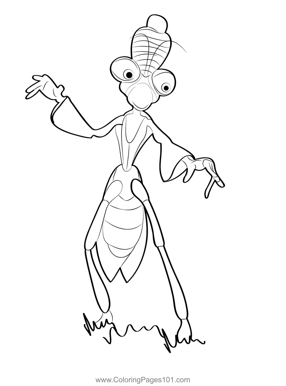 A Bugs Life Coloring Pages 7