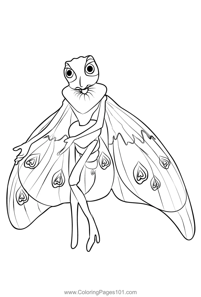 A Bugs Life Coloring Pages 8