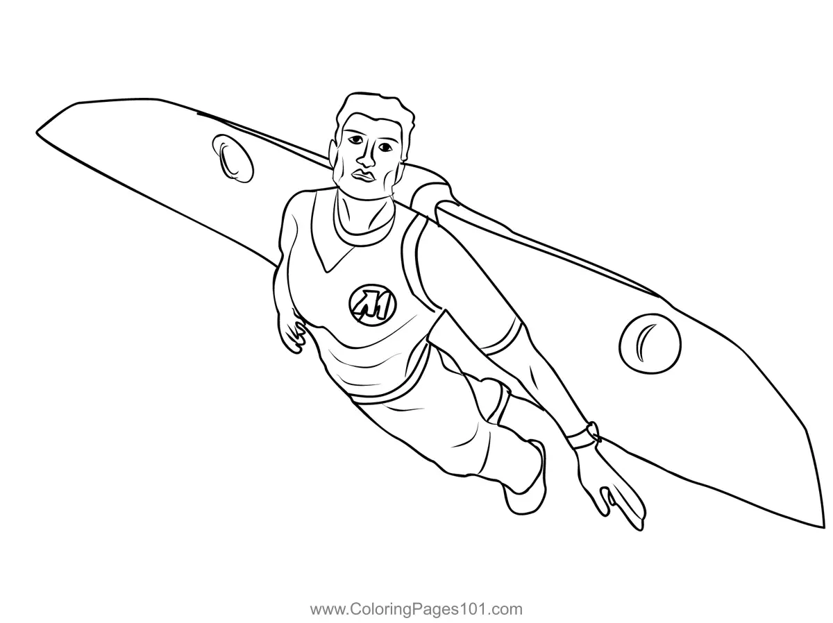 Action Man Coloring Pages 3