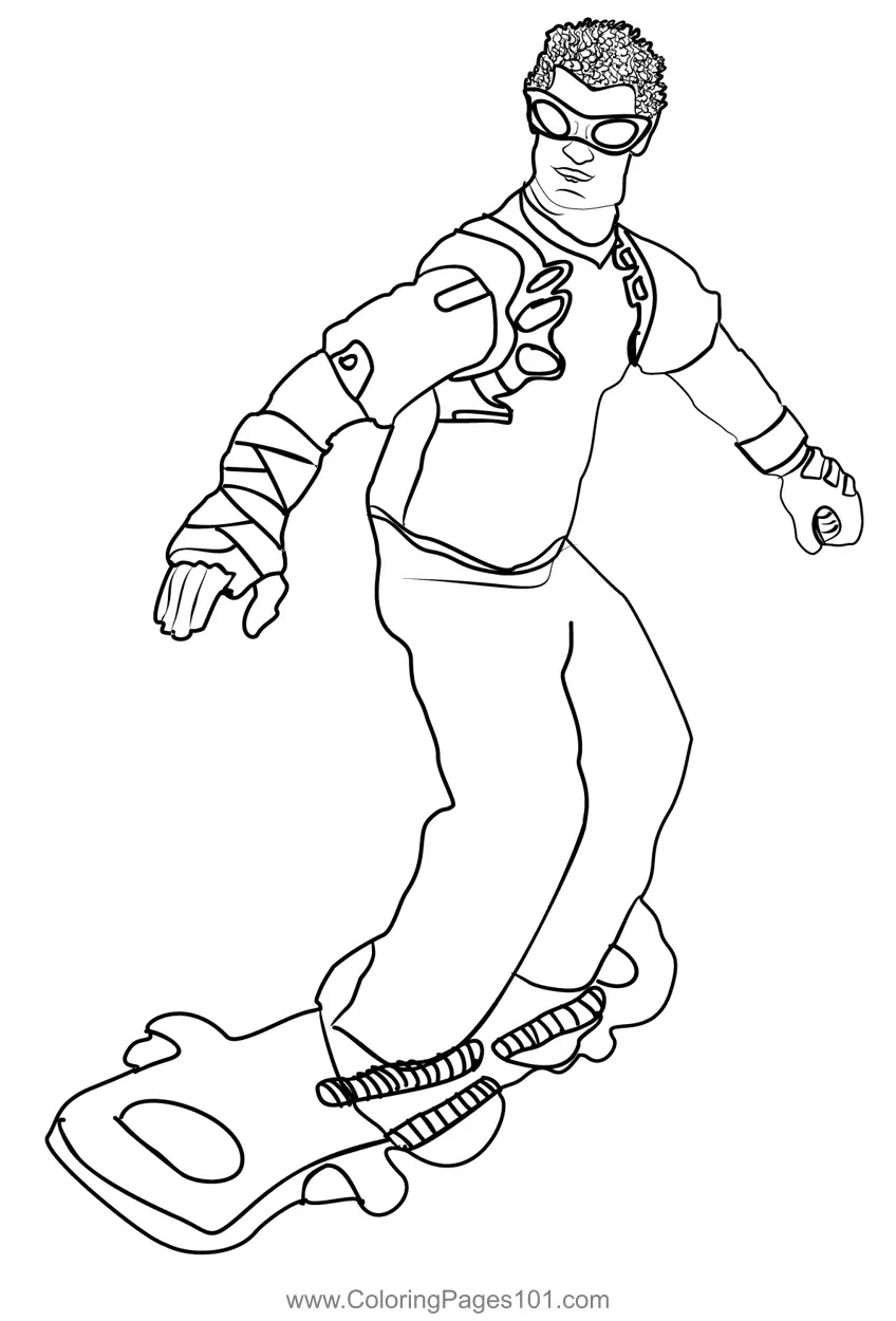 Action Man Coloring Pages 5