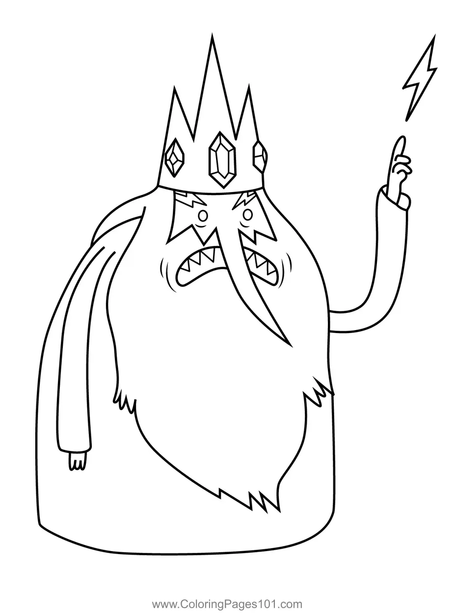 Adventure Time Coloring Pages 11