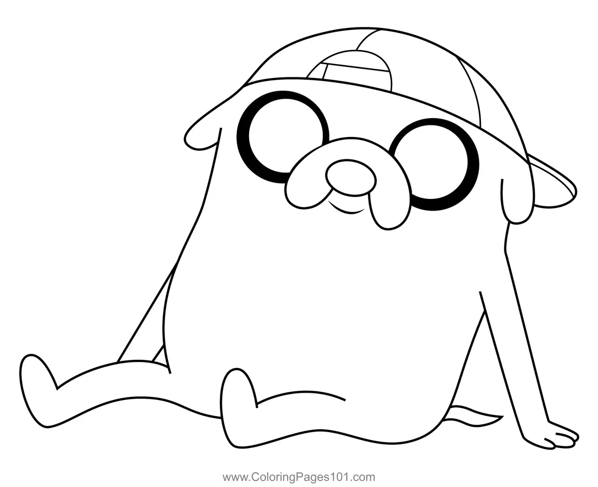 Adventure Time Coloring Pages 8