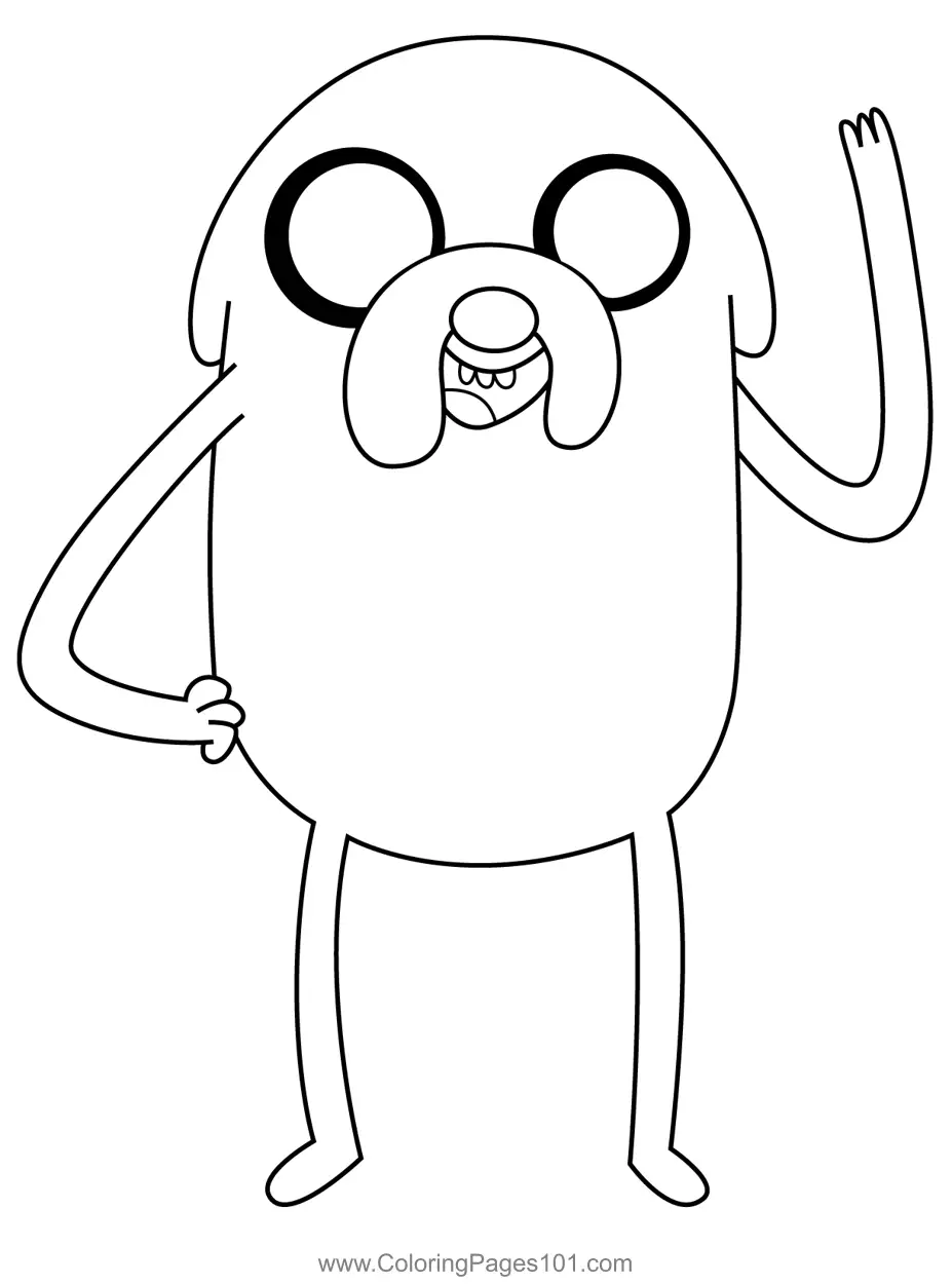 Adventure Time Coloring Pages 9