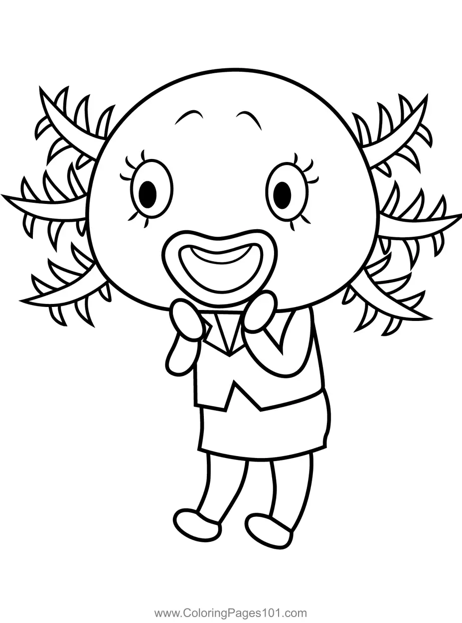 Aggretsuko Coloring Pages 1