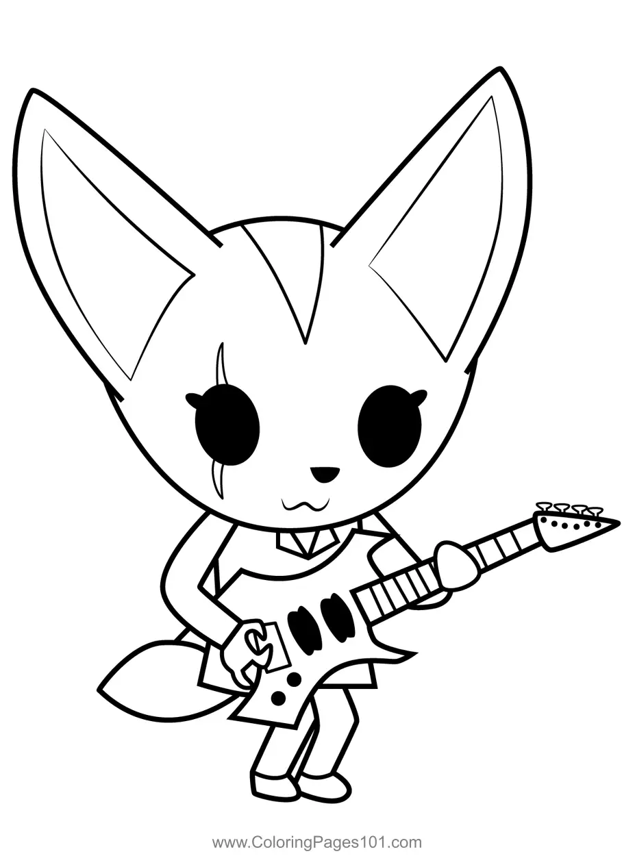 Aggretsuko Coloring Pages 10