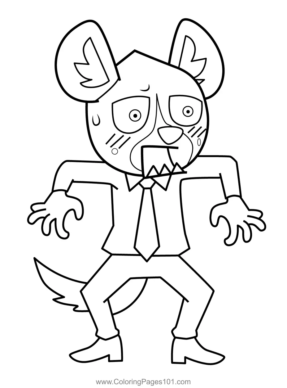 Aggretsuko Coloring Pages 6