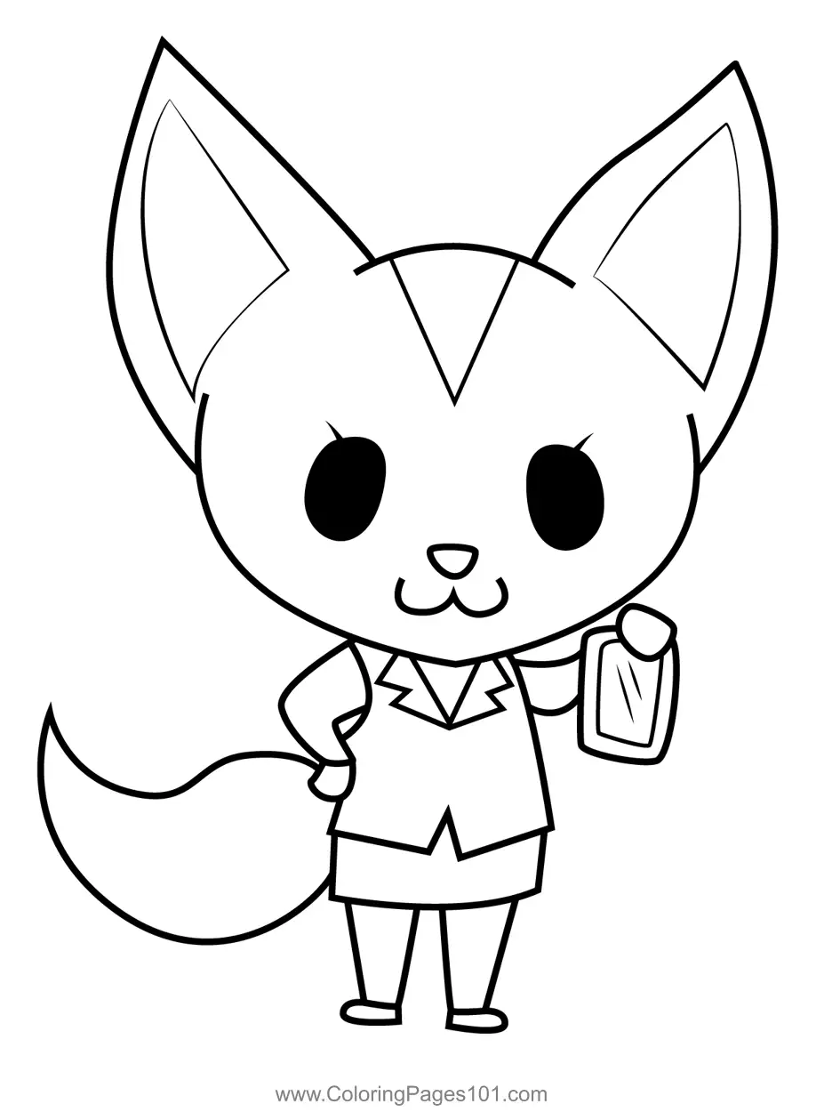 Aggretsuko Coloring Pages 8