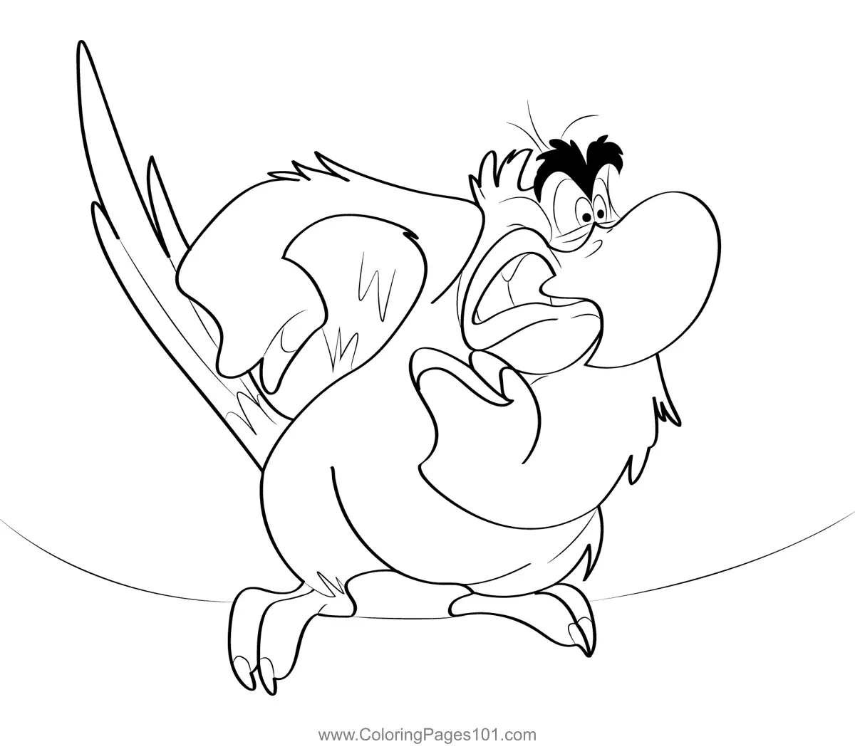 Aladdin Coloring Pages 4