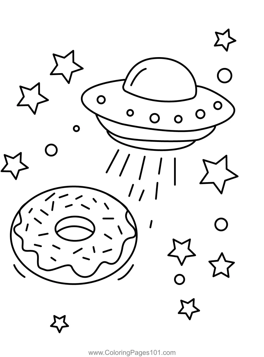 Aliens Coloring Pages 1