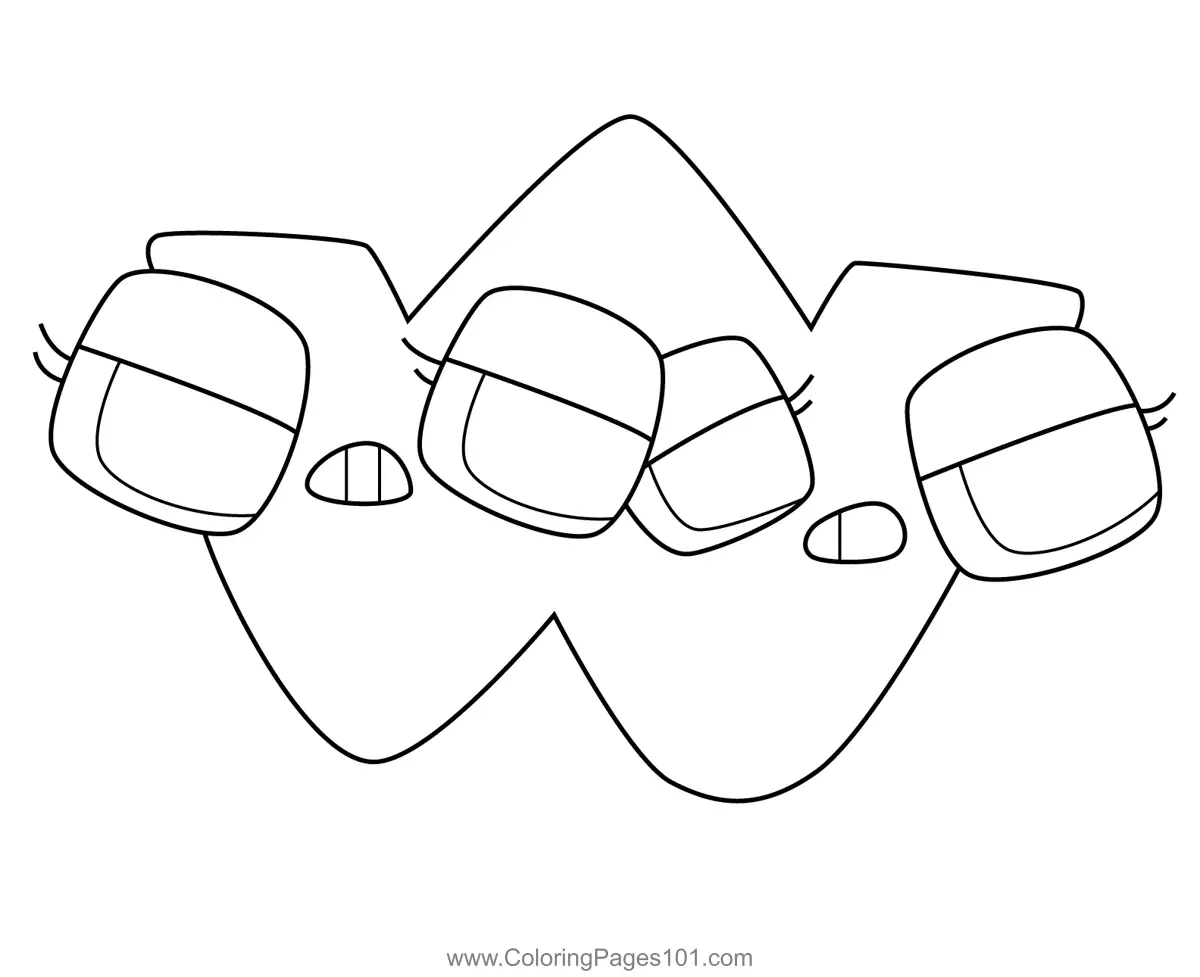 Alphabet Lore Coloring Pages 4