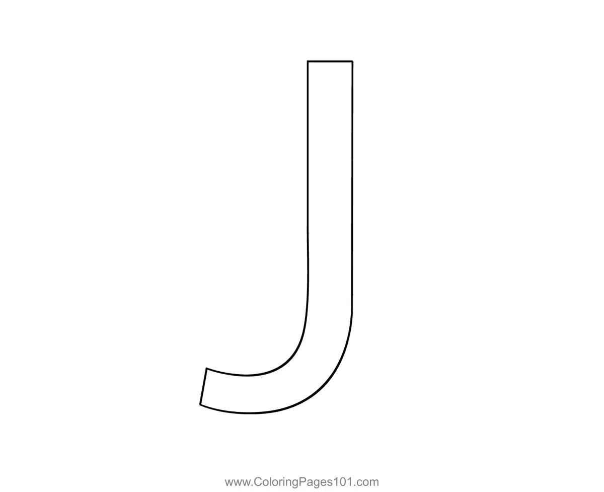 Alphabets Coloring Pages 11