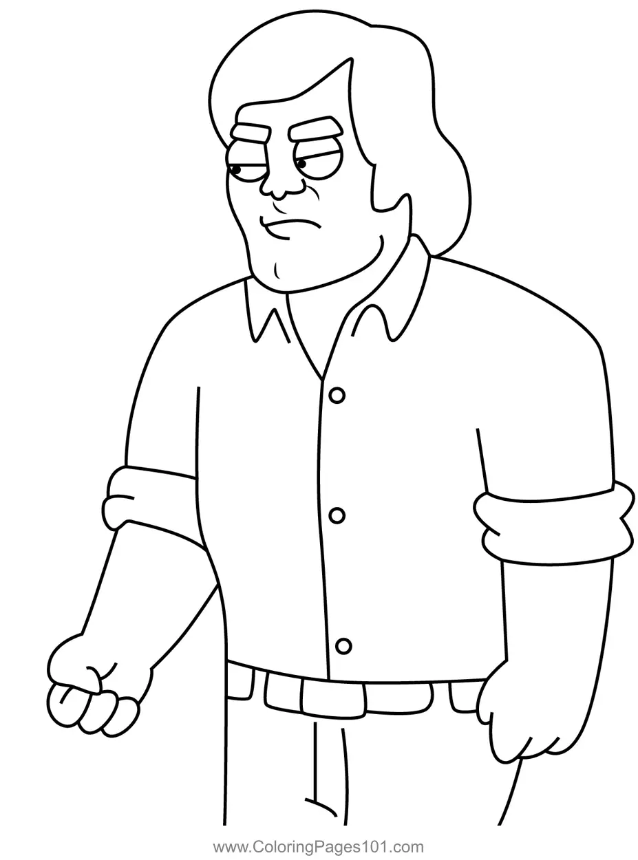 American Dad Coloring Pages 9