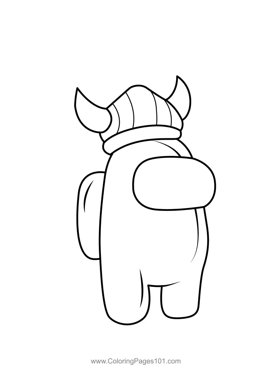 Among Us Coloring Pages 1
