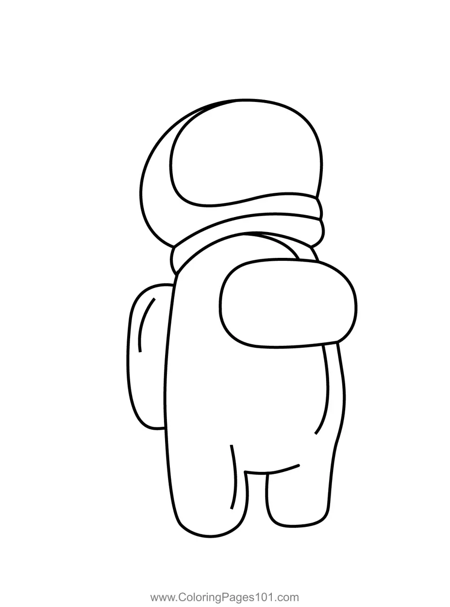 Among Us Coloring Pages 11