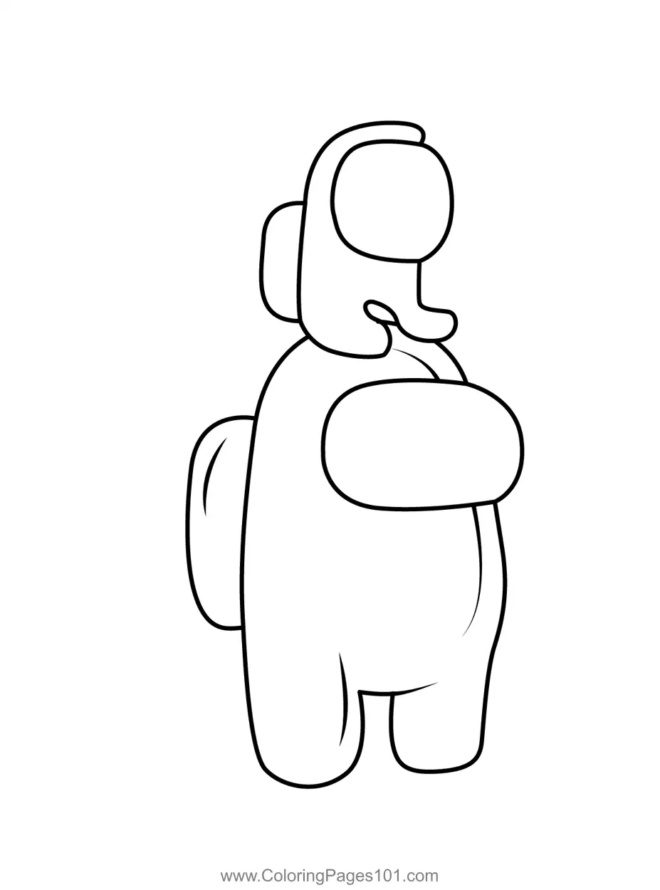 Among Us Coloring Pages 7