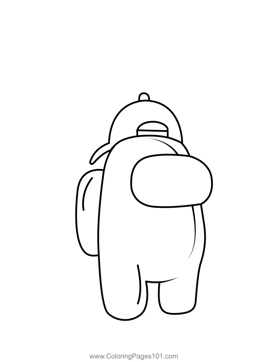 Among Us Coloring Pages 9