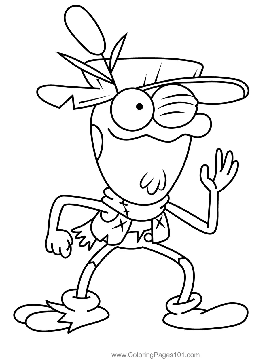 Amphibia Coloring Pages 1