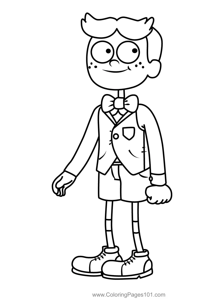 Amphibia Coloring Pages 6