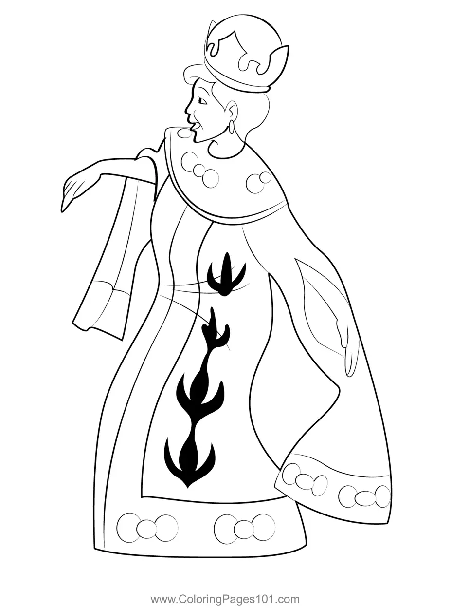 Anastasia Coloring Pages 7
