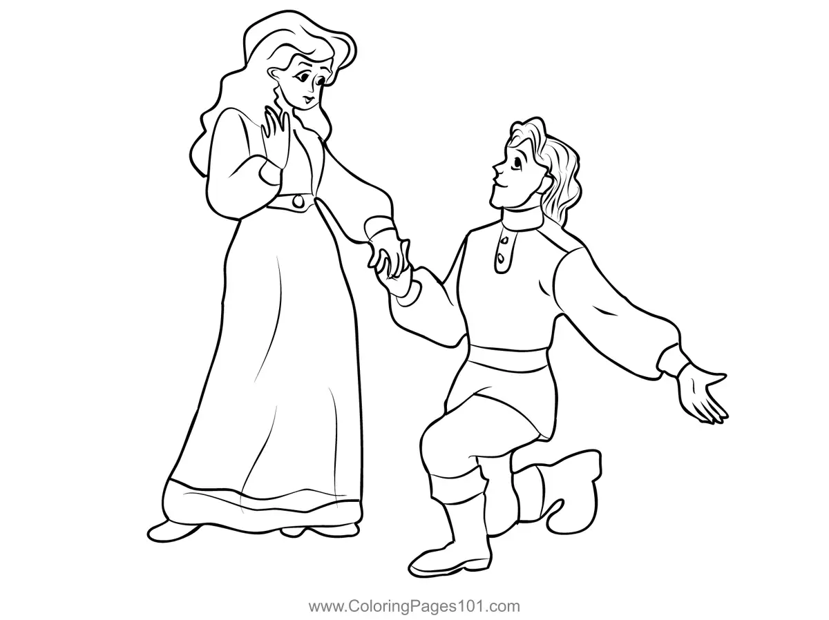 Anastasia Coloring Pages 8