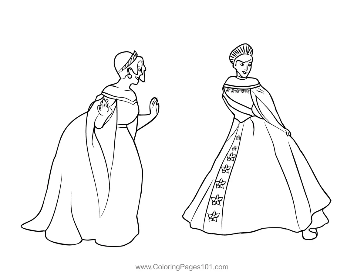 Anastasia Coloring Pages 9