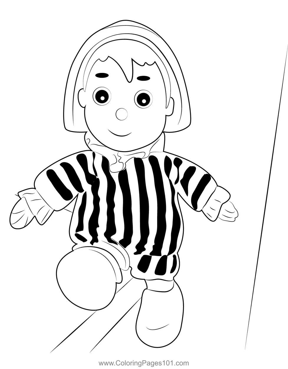 Andy Pandy Coloring Pages 1