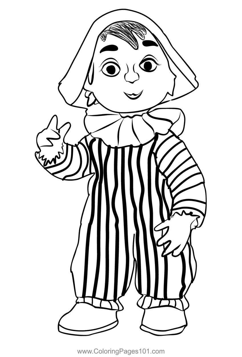 Andy Pandy Coloring Pages