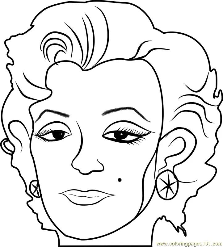Andy Warhol Coloring Pages 11