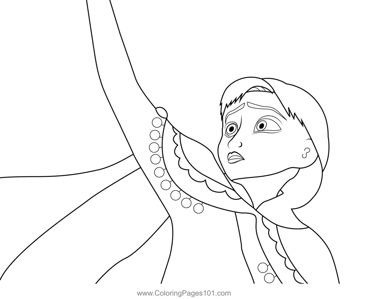 Anna Coloring Pages