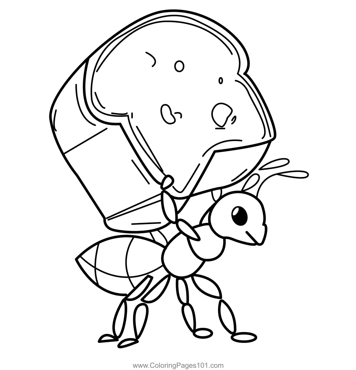 Ants Coloring Pages 2