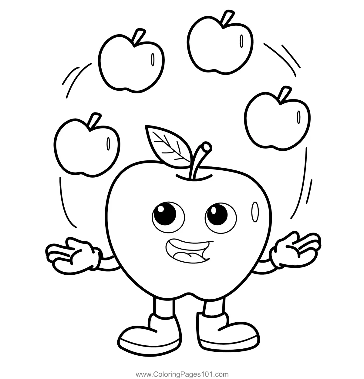 Fresh Produce Coloring Pages