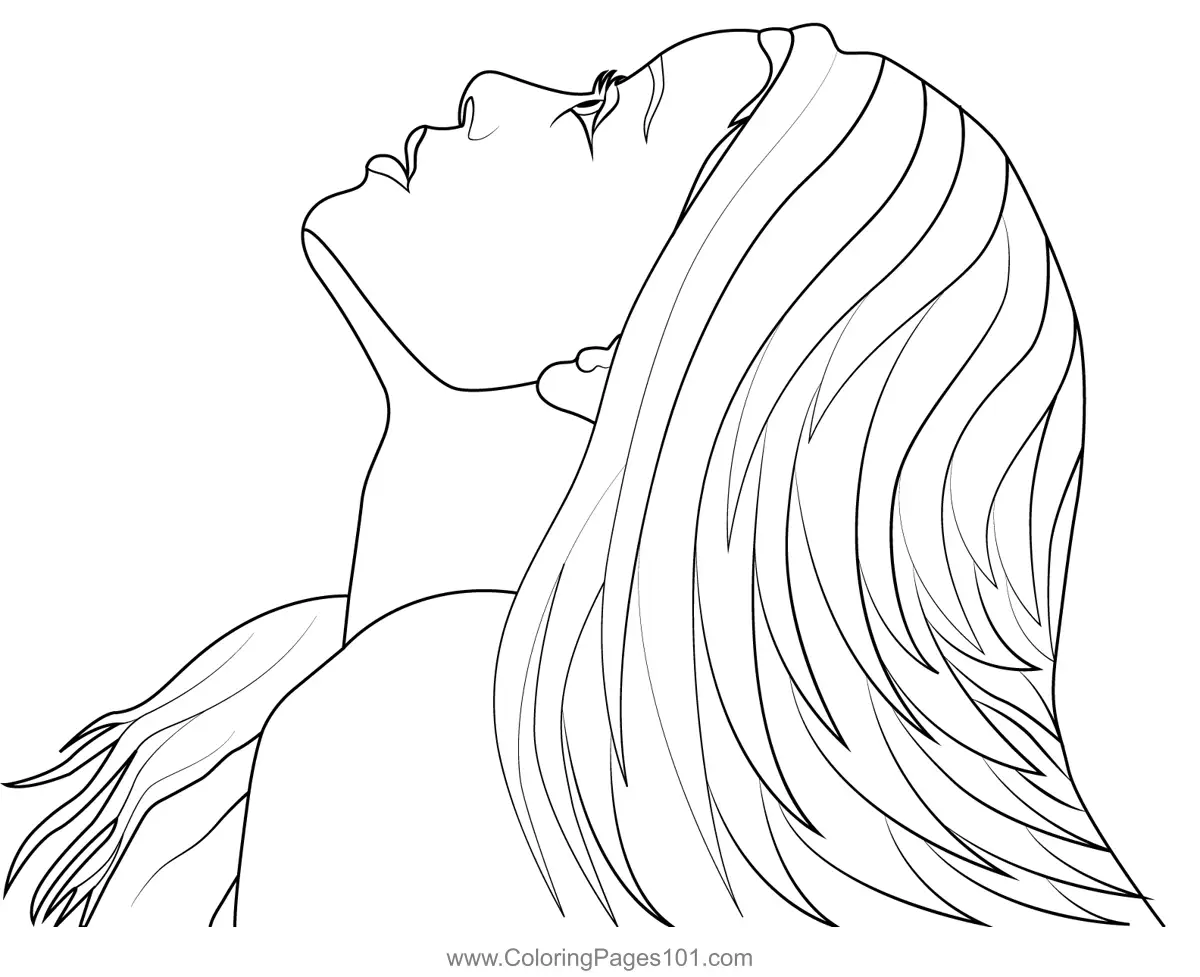 Ariel Coloring Pages 4