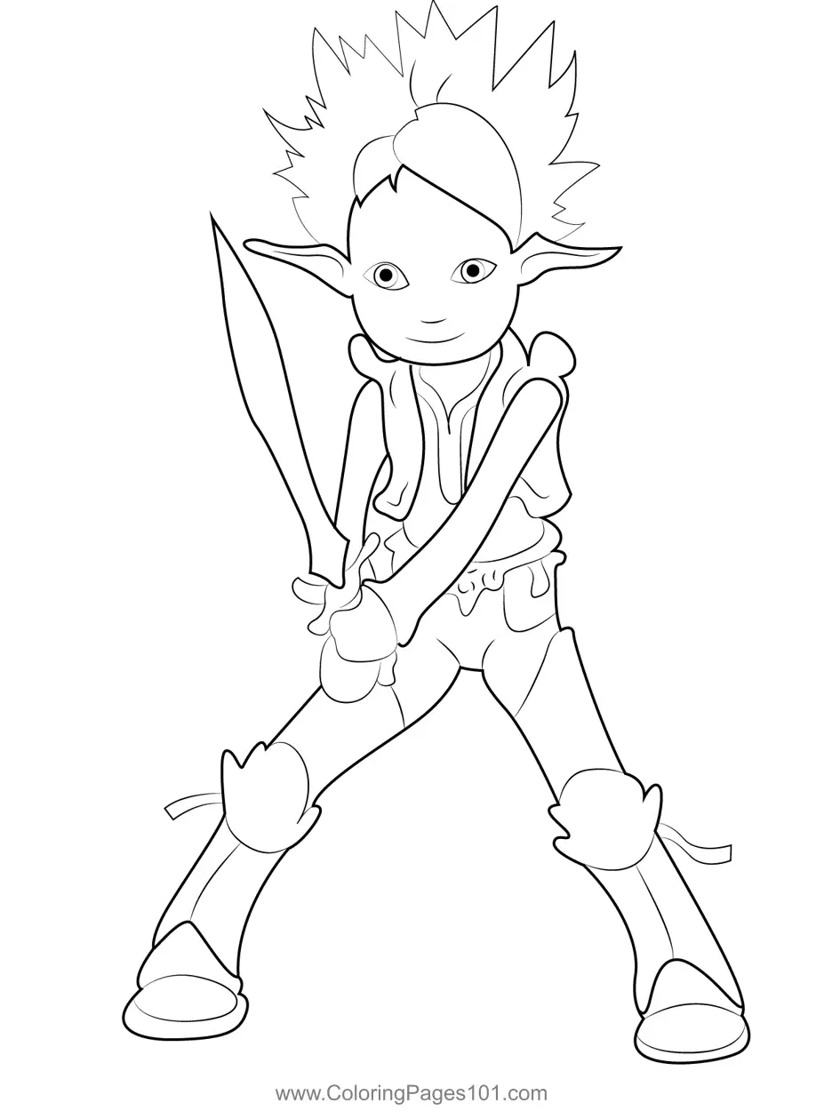 Arthur and the Invisibles Coloring Pages 2