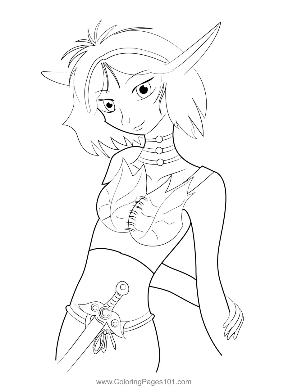 Arthur and the Invisibles Coloring Pages 6