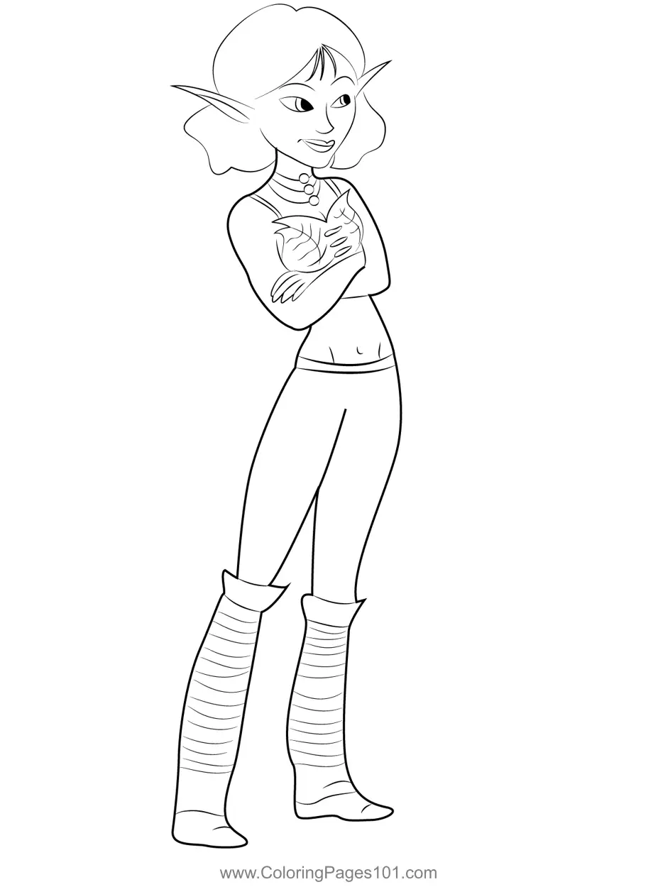 Arthur and the Invisibles Coloring Pages 9