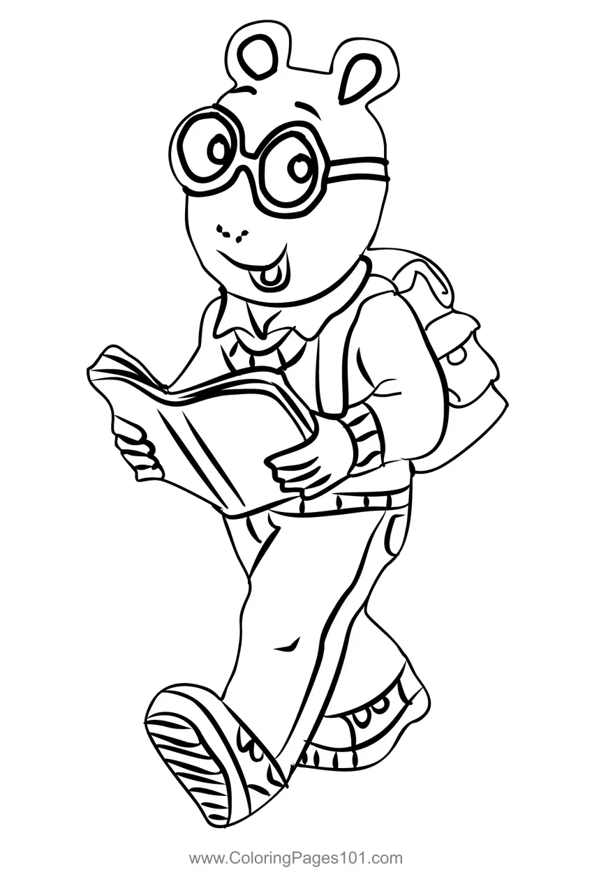 Arthur Coloring Pages 1