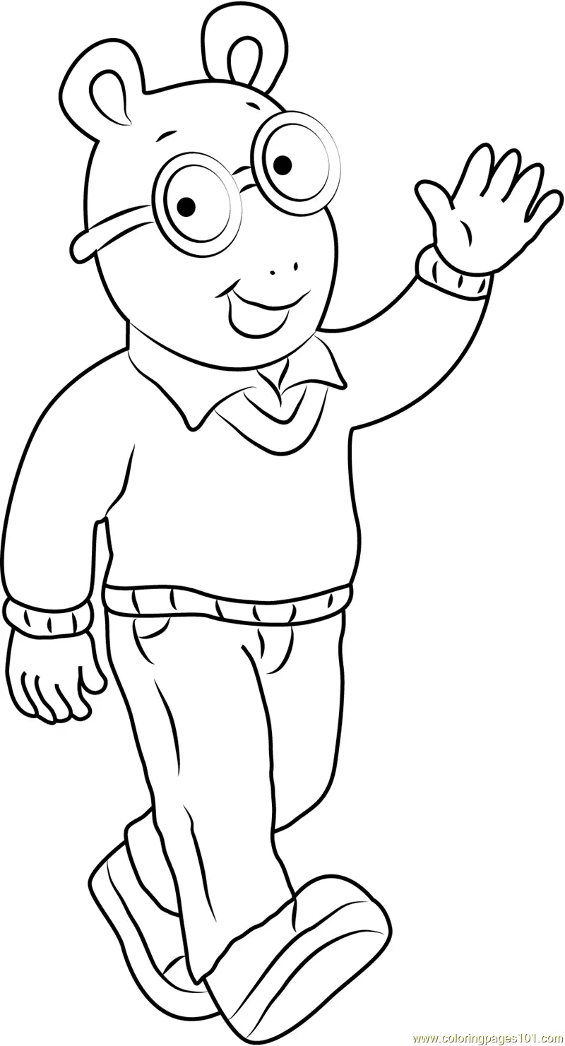 Arthur Coloring Pages 10