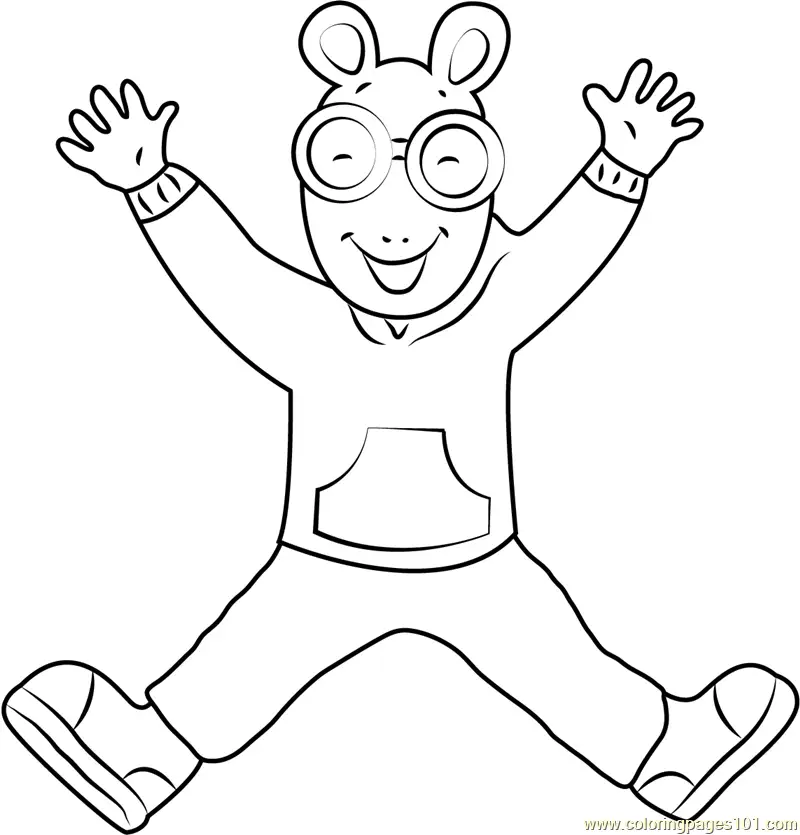 Arthur Coloring Pages 8