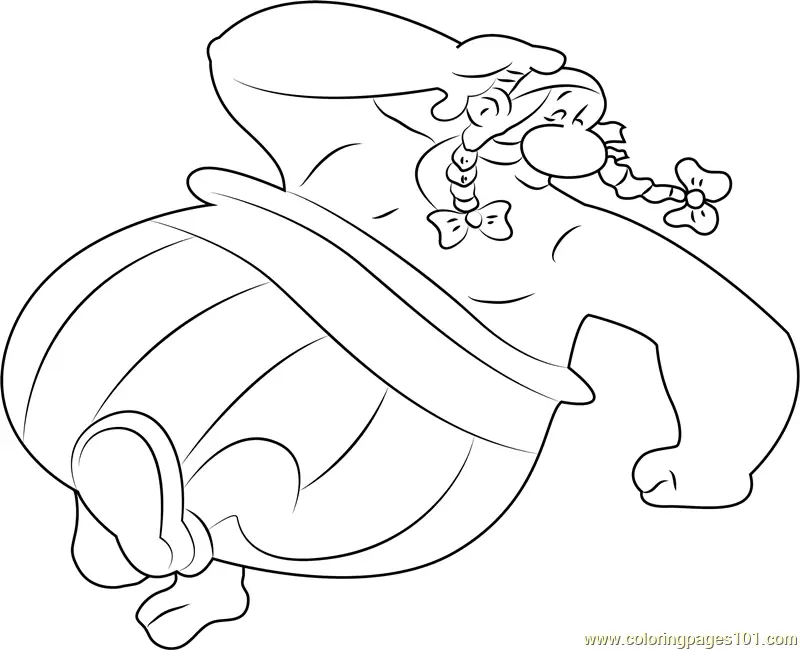 Asterix Coloring Pages 11