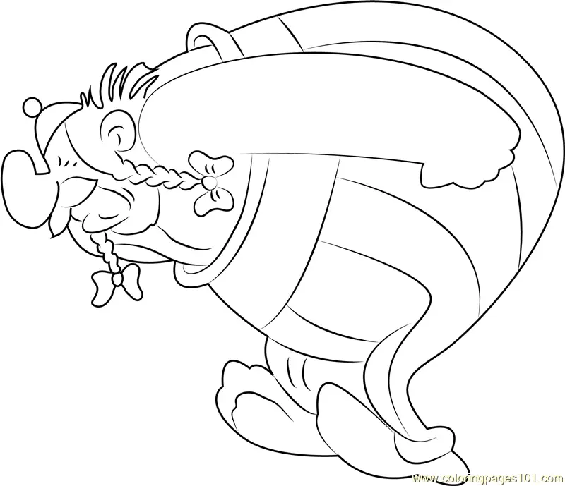 Asterix Coloring Pages 3