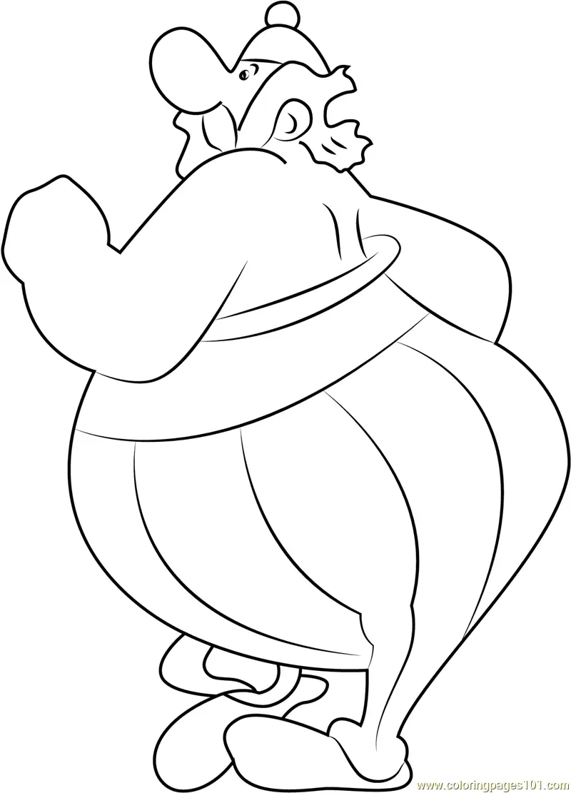 Asterix Coloring Pages 6