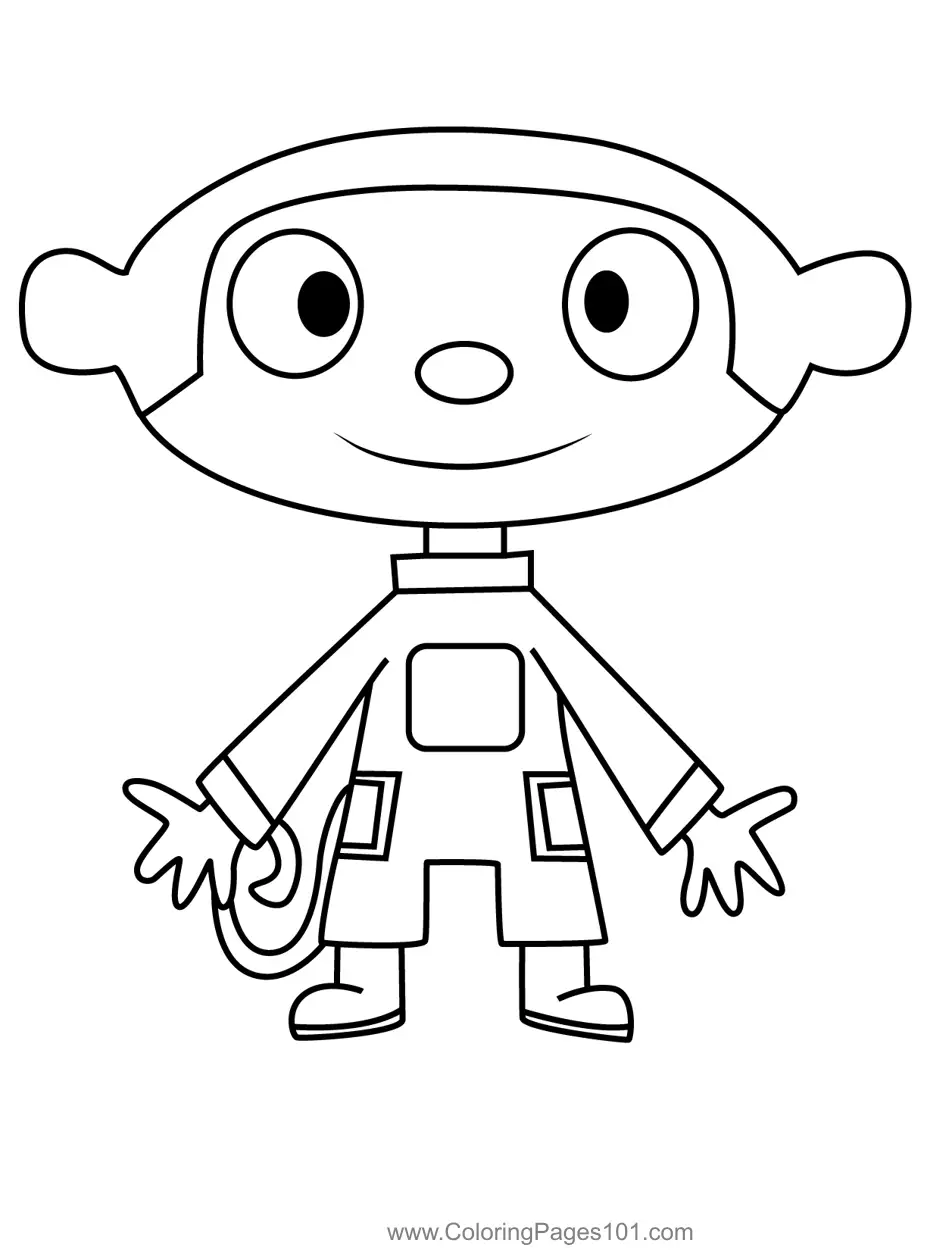 Astroblast Coloring Pages 4